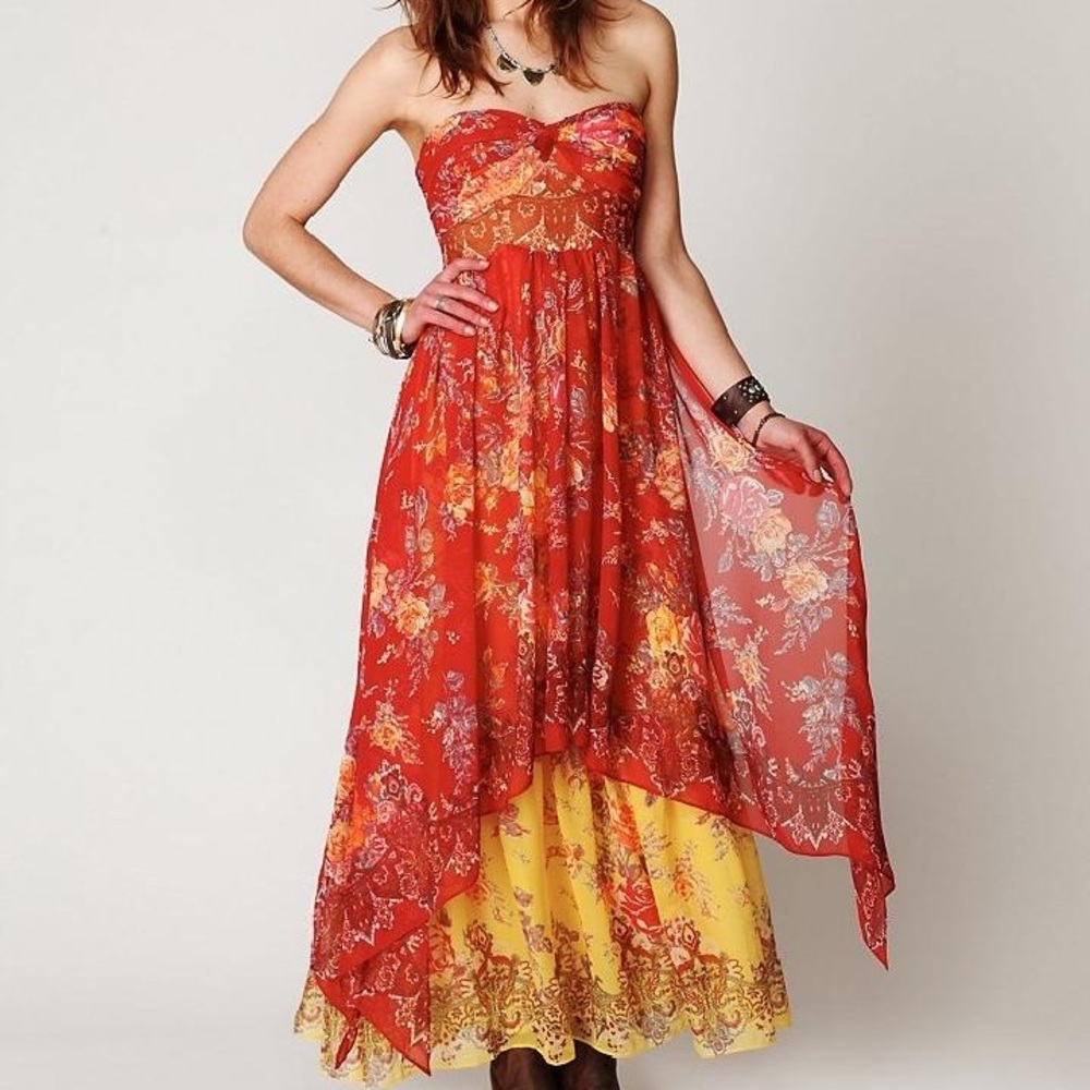 Rare* Indian Enchantment Free People Dress